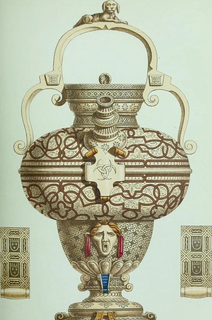 An illustration from The arts in the middle ages, and at the period of the Renaissance, 1875, leaf 104