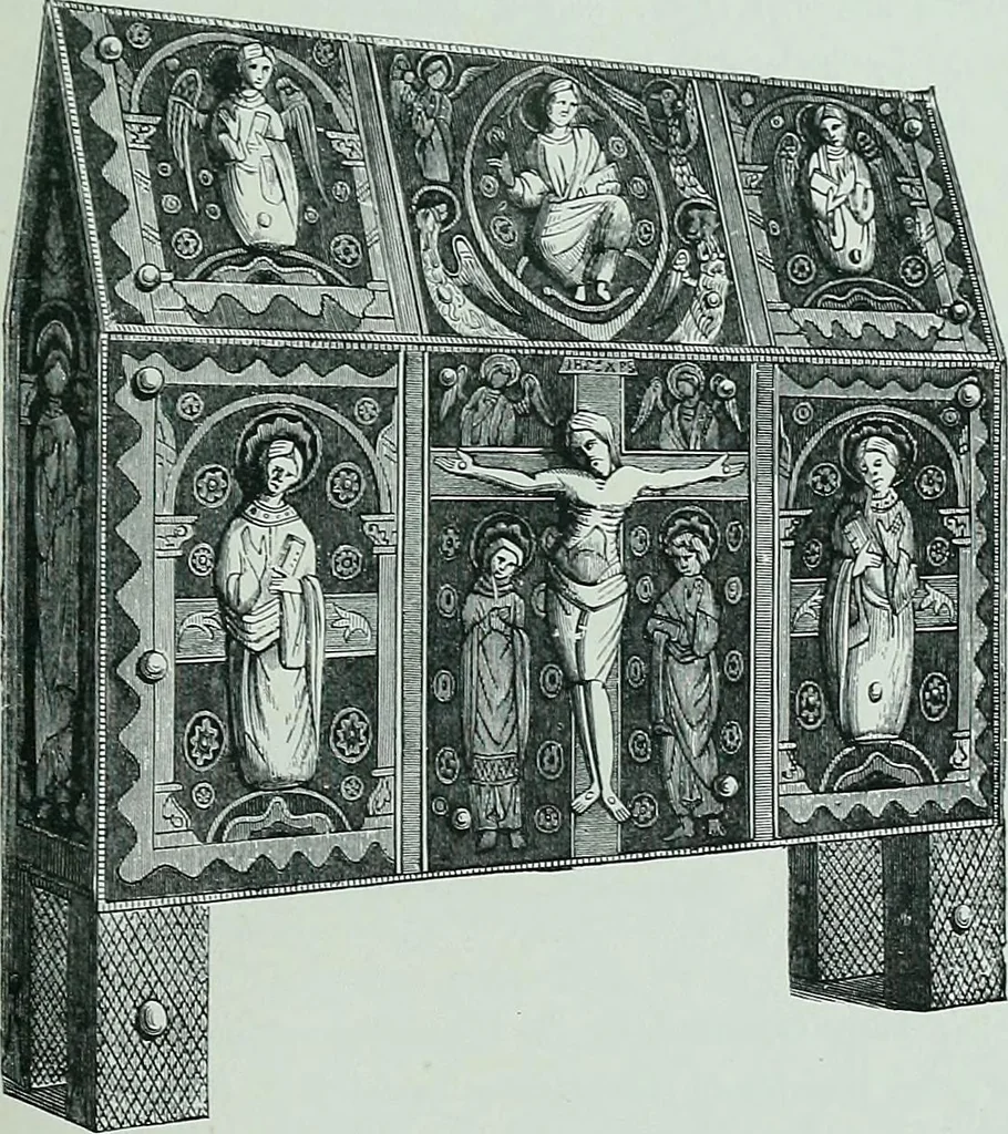 An illustration from The arts in the middle ages, and at the period of the Renaissance, 1875, leaf 178