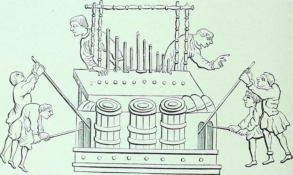 An illustration from The arts in the middle ages, and at the period of the Renaissance, 1875, leaf 257