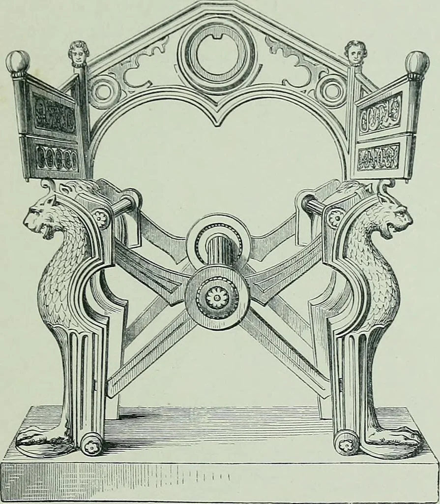 An illustration from The arts in the middle ages, and at the period of the Renaissance, 1875, leaf 32
