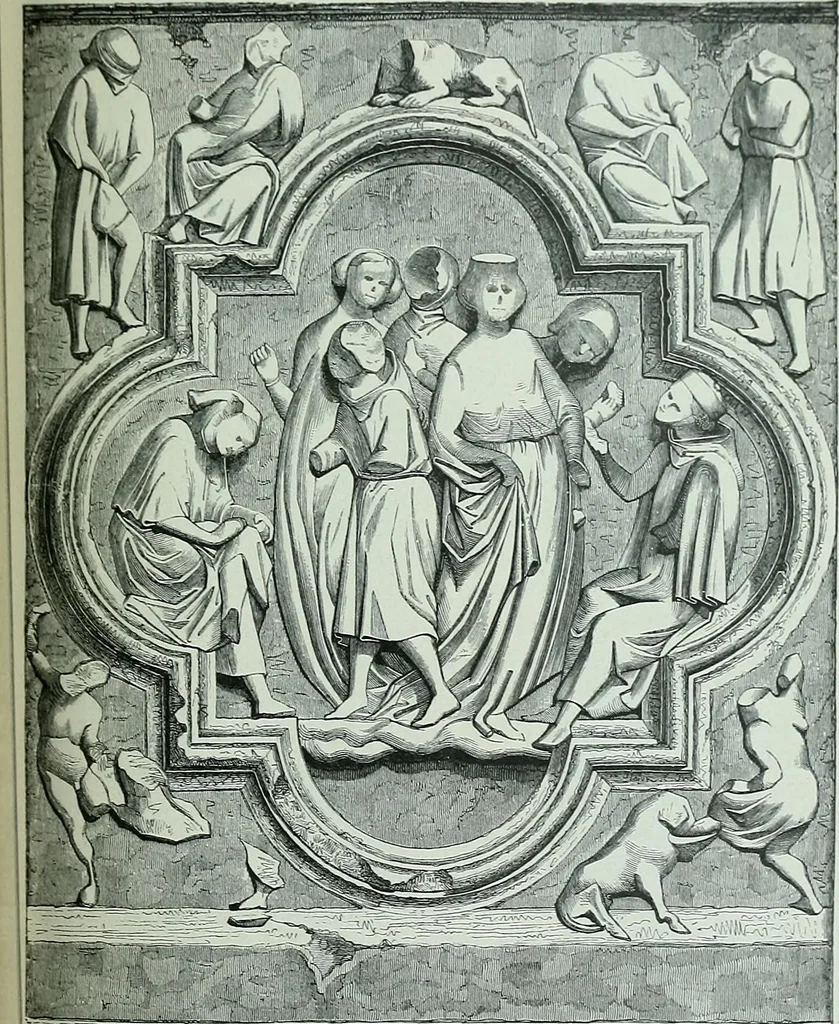An illustration from The arts in the middle ages, and at the period of the Renaissance, 1875, leaf 418
