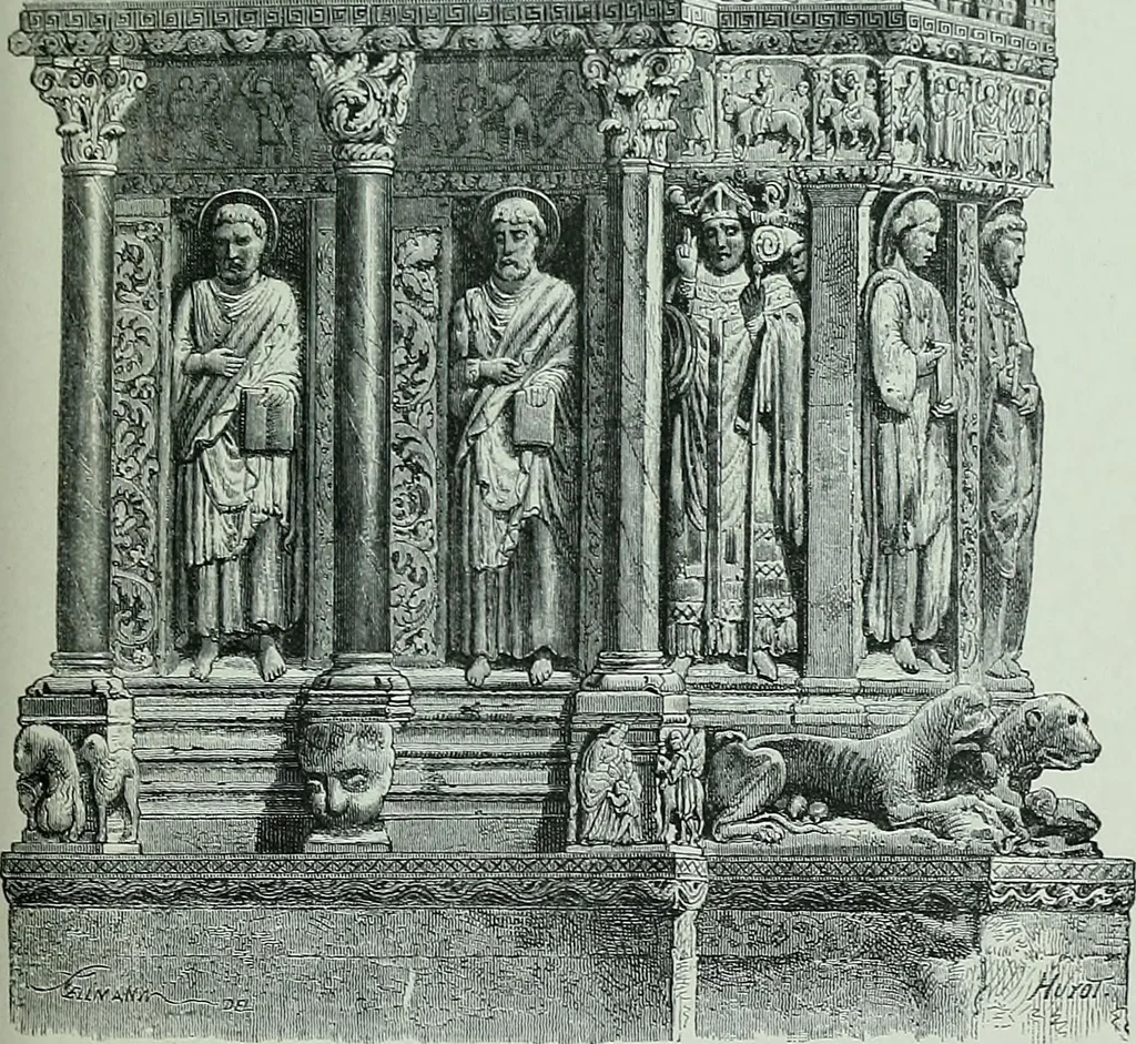 An illustration from The arts in the middle ages, and at the period of the Renaissance, 1875, leaf 454