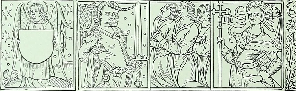 An illustration from The arts in the middle ages, and at the period of the Renaissance, 1875, leaf 593