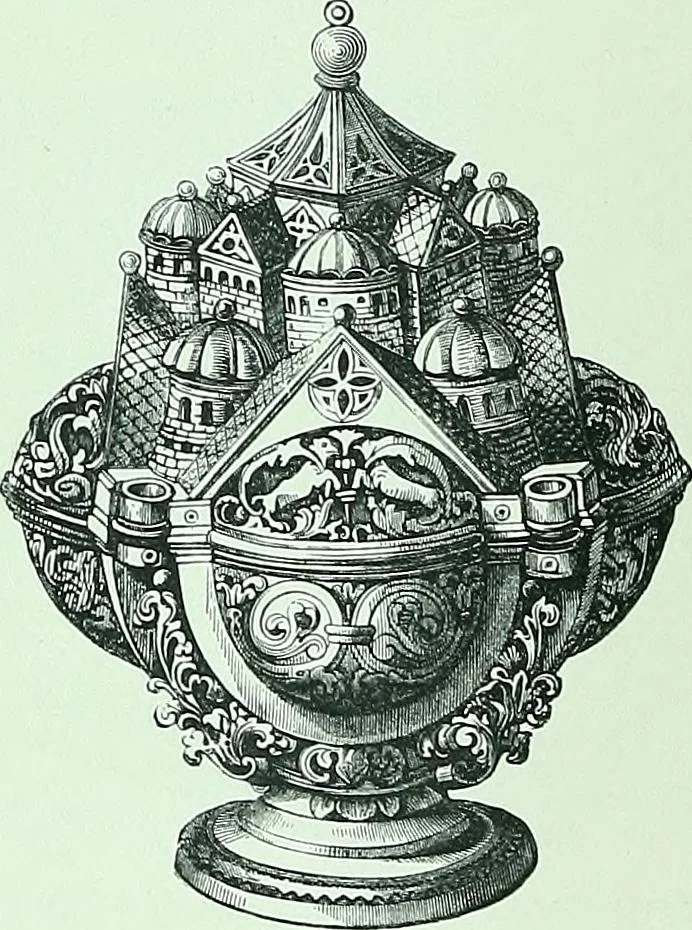 An illustration from The arts in the middle ages, and at the period of the Renaissance, 1875, leaf 63
