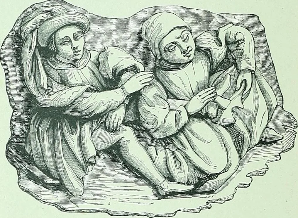 An illustration from The arts in the middle ages, and at the period of the Renaissance, 1875, leaf 65