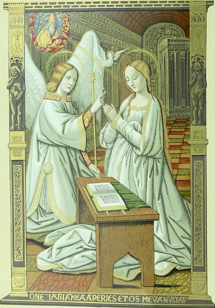 An illustration from The arts in the middle ages, and at the period of the Renaissance, 1875, leaf 9