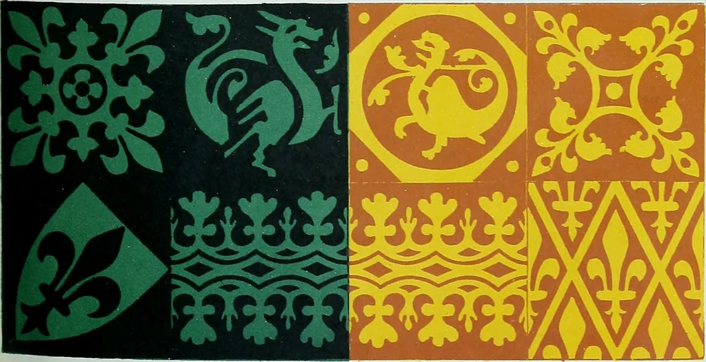An illustration from The arts in the middle ages, and at the period of the Renaissance, 1875, leaf 96