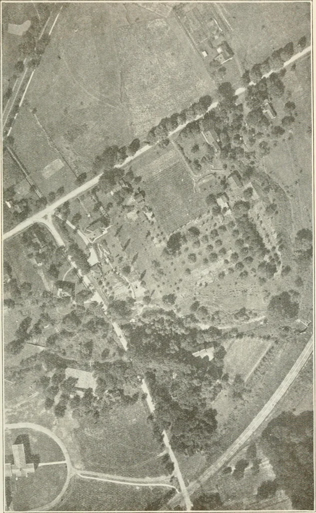 An illustration from Military sketching and map reading; including panoramic sketching and aerial photography, 1921, leaf 116