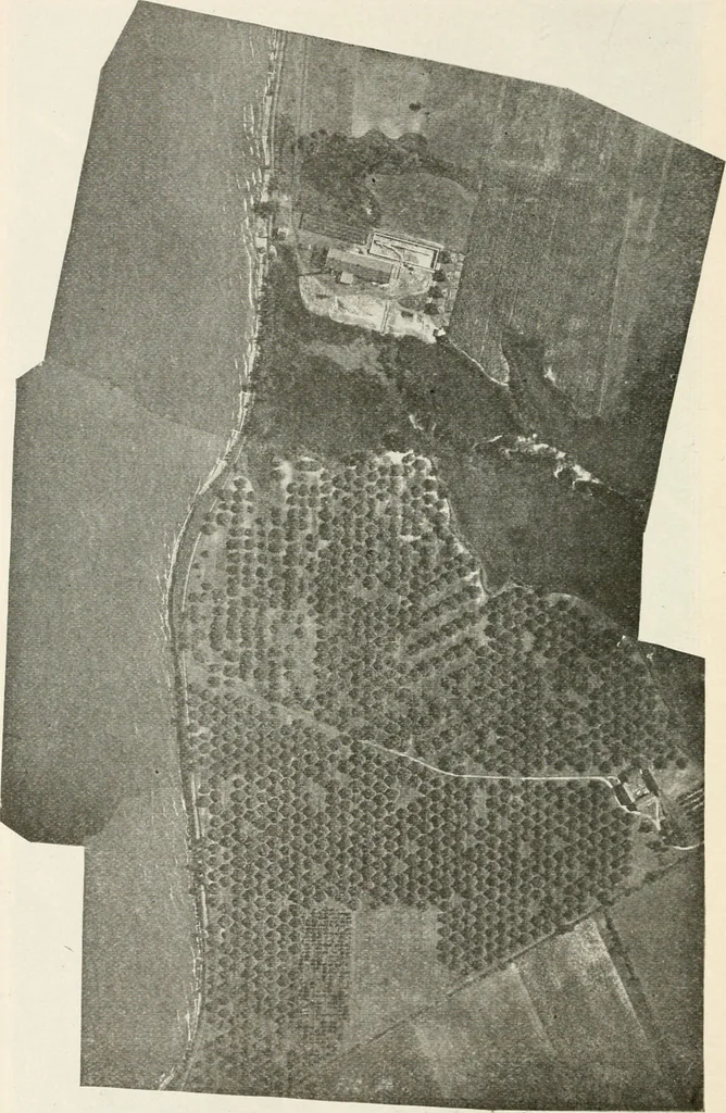 An illustration from Military sketching and map reading; including panoramic sketching and aerial photography, 1921, leaf 117