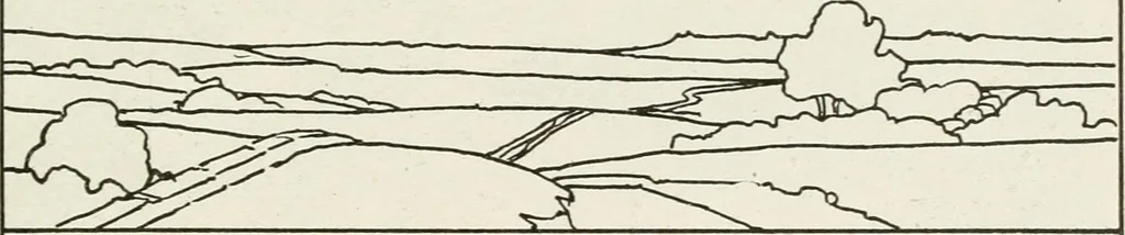 An illustration from Military sketching and map reading; including panoramic sketching and aerial photography, 1921, leaf 126