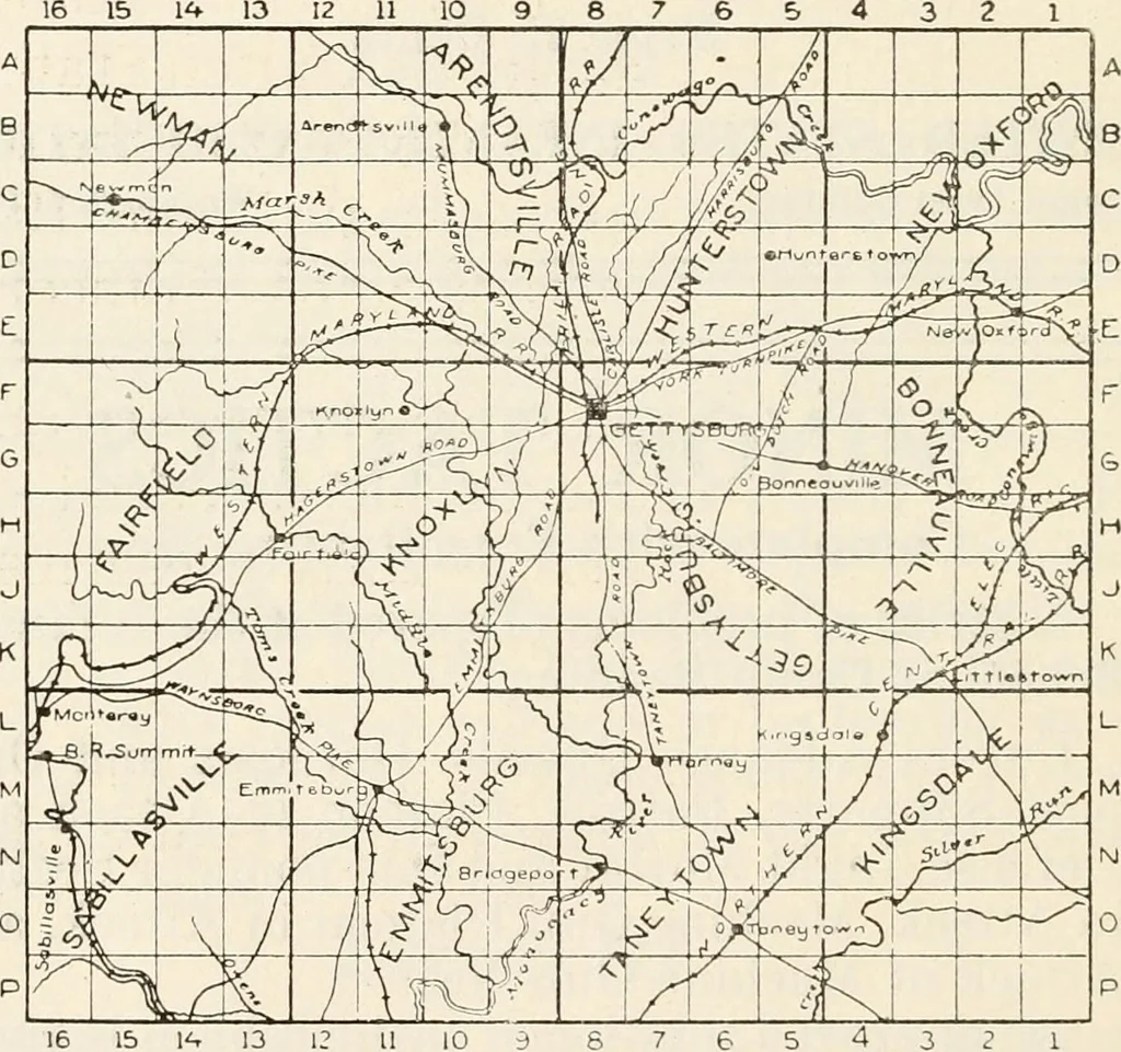 An illustration from Military sketching and map reading; including panoramic sketching and aerial photography, 1921, leaf 153