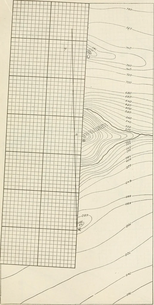 An illustration from Military sketching and map reading; including panoramic sketching and aerial photography, 1921, leaf 46