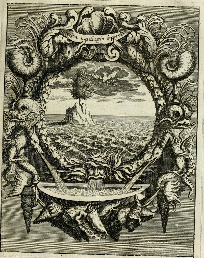 An illustration from Innocentia vindicata : in qua gravissimis argumentis ex S. Thoma petitis ostenditur, angelicum doctorem pro Immaculato Conceptu Deiparae sensisse & scripsisse ..., 1695, leaf 156