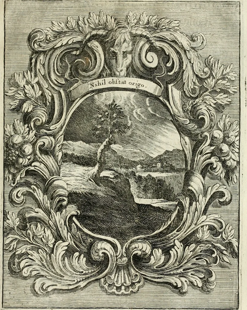 An illustration from Innocentia vindicata : in qua gravissimis argumentis ex S. Thoma petitis ostenditur, angelicum doctorem pro Immaculato Conceptu Deiparae sensisse & scripsisse ..., 1695, leaf 170