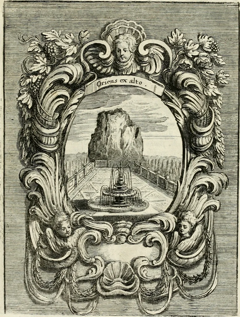 An illustration from Innocentia vindicata : in qua gravissimis argumentis ex S. Thoma petitis ostenditur, angelicum doctorem pro Immaculato Conceptu Deiparae sensisse & scripsisse ..., 1695, leaf 176