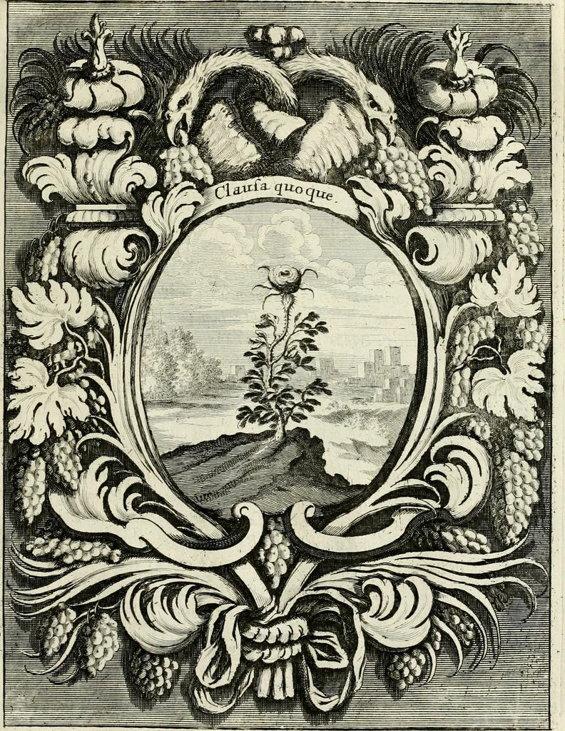 An illustration from Innocentia vindicata : in qua gravissimis argumentis ex S. Thoma petitis ostenditur, angelicum doctorem pro Immaculato Conceptu Deiparae sensisse & scripsisse ..., 1695, leaf 178