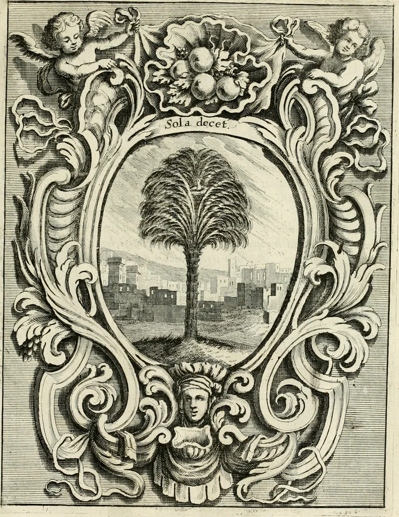 An illustration from Innocentia vindicata : in qua gravissimis argumentis ex S. Thoma petitis ostenditur, angelicum doctorem pro Immaculato Conceptu Deiparae sensisse & scripsisse ..., 1695, leaf 190