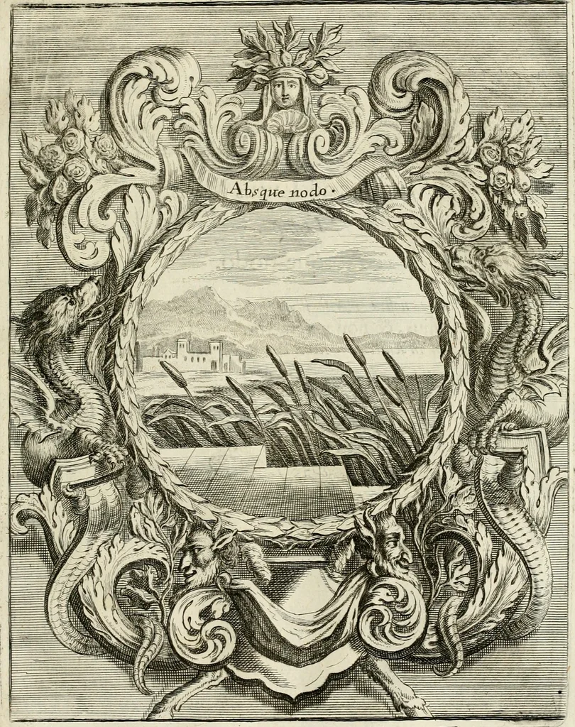 An illustration from Innocentia vindicata : in qua gravissimis argumentis ex S. Thoma petitis ostenditur, angelicum doctorem pro Immaculato Conceptu Deiparae sensisse & scripsisse ..., 1695, leaf 192