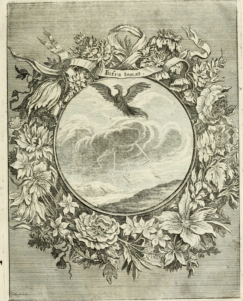 An illustration from Innocentia vindicata : in qua gravissimis argumentis ex S. Thoma petitis ostenditur, angelicum doctorem pro Immaculato Conceptu Deiparae sensisse & scripsisse ..., 1695, leaf 200