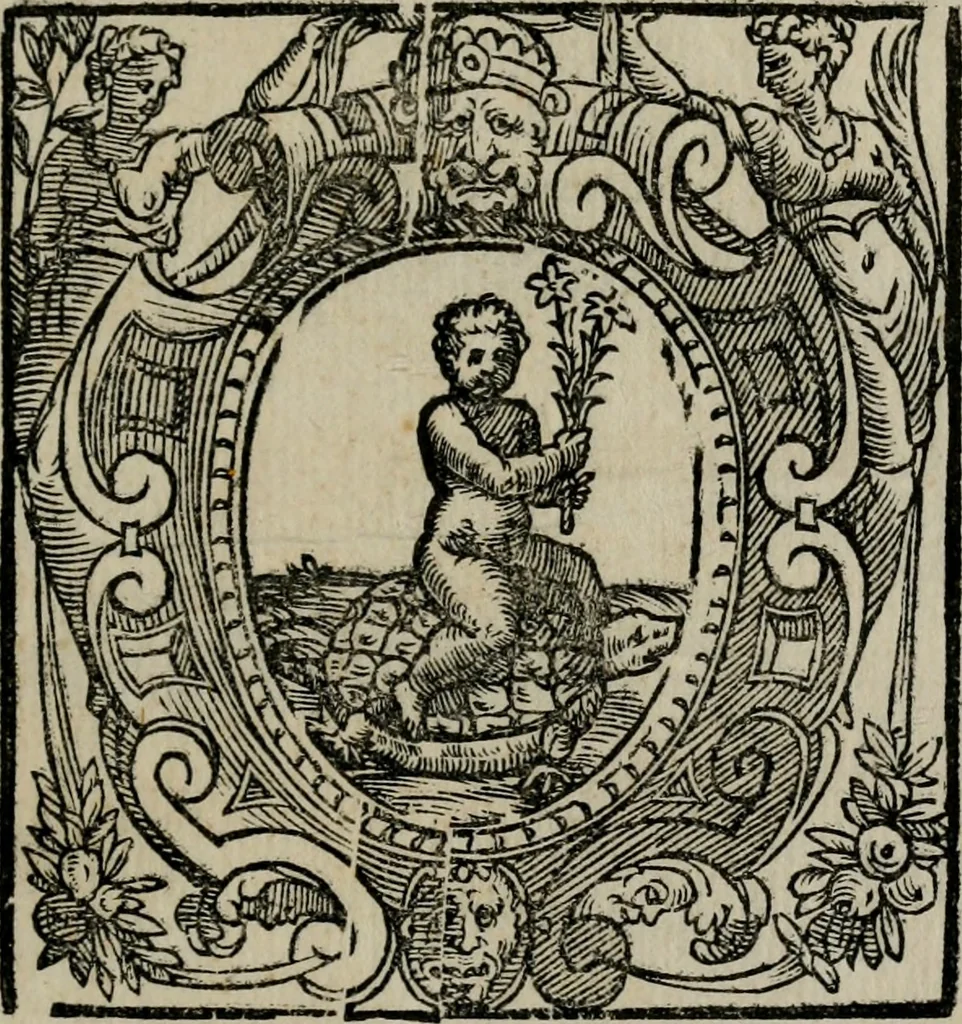 An illustration from Ino, tragedia .., 1583, leaf 114
