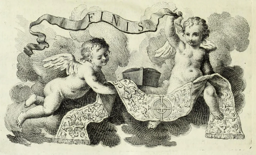 An illustration from In perantiquam sacram tabulam Graecam insigni Sodalitio Sanctae Mariae Caritatis Venetiarum ab Amplissimo Cardinali Bessarione dono datam dissertatio, 1767, leaf 160