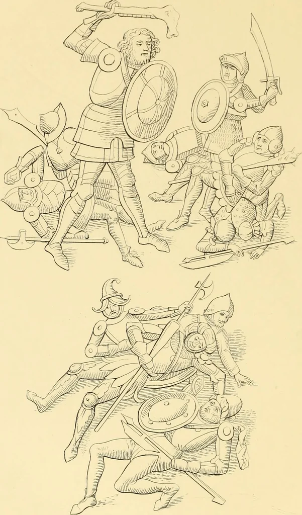 An illustration from An inquiry concerning the invention of printing : in which the systems of Meerman, Heinecken, Santander, and Koning are reviewed : including also notices of the early use of wood-engraving in Europe, the block-books, etc., 1863, leaf 411