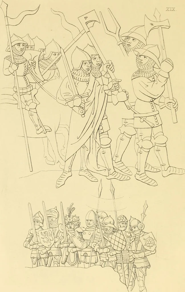 An illustration from An inquiry concerning the invention of printing : in which the systems of Meerman, Heinecken, Santander, and Koning are reviewed : including also notices of the early use of wood-engraving in Europe, the block-books, etc., 1863, leaf 431