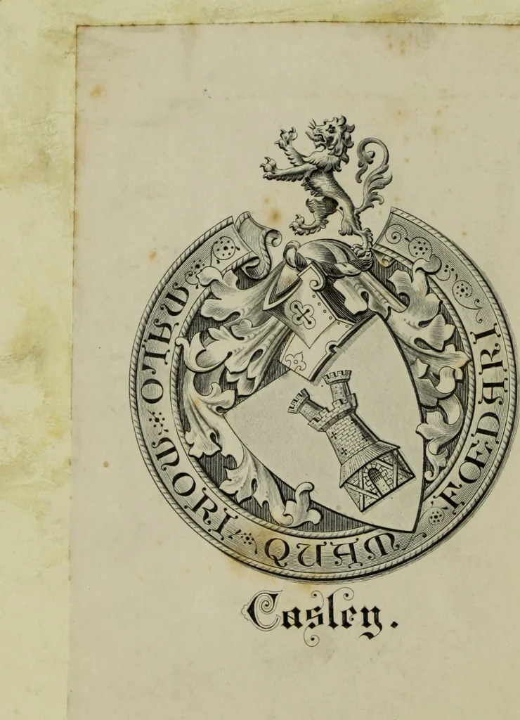 An illustration from An inquiry into the difference of style observable in ancient glass paintings : especially in England: with hints on glass painting, 1847, leaf 1