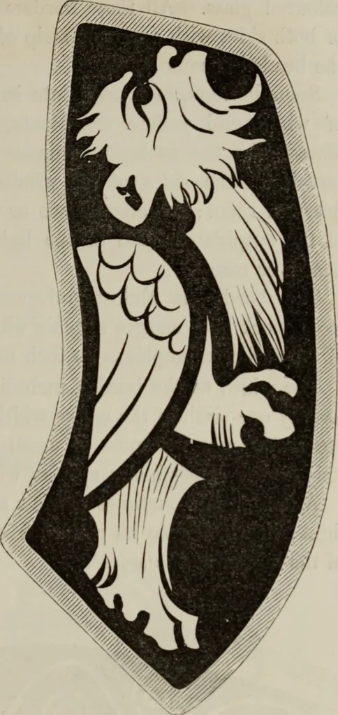 An illustration from An inquiry into the difference of style observable in ancient glass paintings : especially in England: with hints on glass painting, 1847, leaf 104