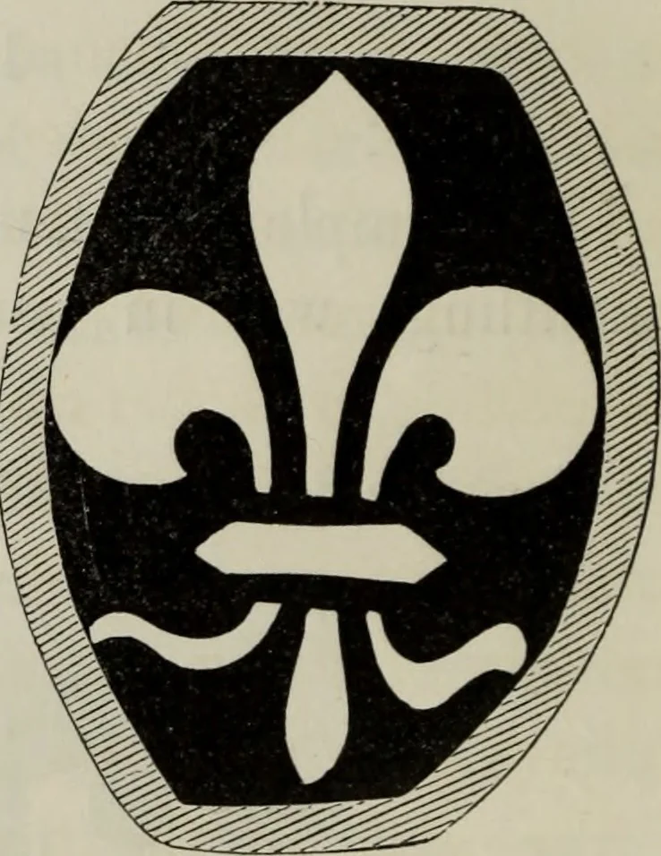 An illustration from An inquiry into the difference of style observable in ancient glass paintings : especially in England: with hints on glass painting, 1847, leaf 117