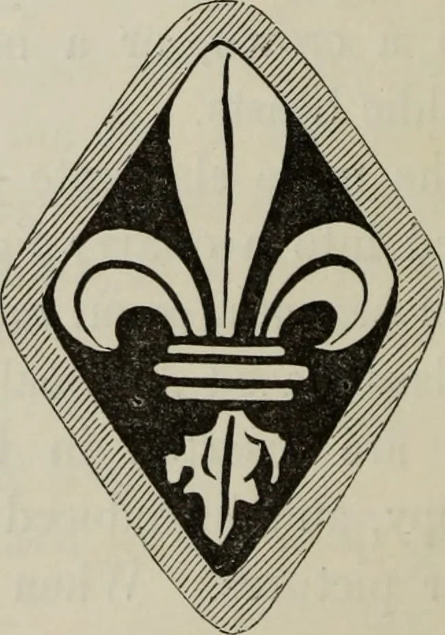 An illustration from An inquiry into the difference of style observable in ancient glass paintings : especially in England: with hints on glass painting, 1847, leaf 177