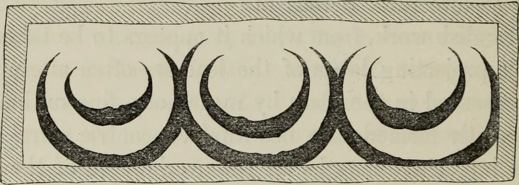 An illustration from An inquiry into the difference of style observable in ancient glass paintings : especially in England: with hints on glass painting, 1847, leaf 69