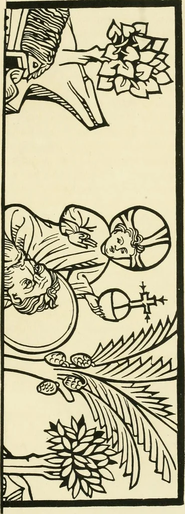 An illustration from An inquiry into the origin and early history of engraving : upon copper and in wood, with an account of engravers and their works, from the invention of chalcography by Maso Finiguerra, to the time of Marc' Antonio Raimondi, 1816, leaf 120
