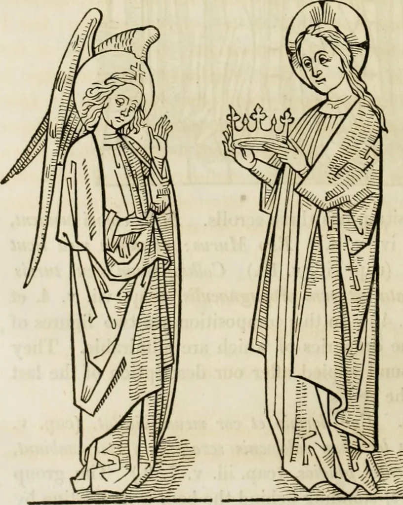 An illustration from An inquiry into the origin and early history of engraving : upon copper and in wood, with an account of engravers and their works, from the invention of chalcography by Maso Finiguerra, to the time of Marc' Antonio Raimondi, 1816, leaf 183