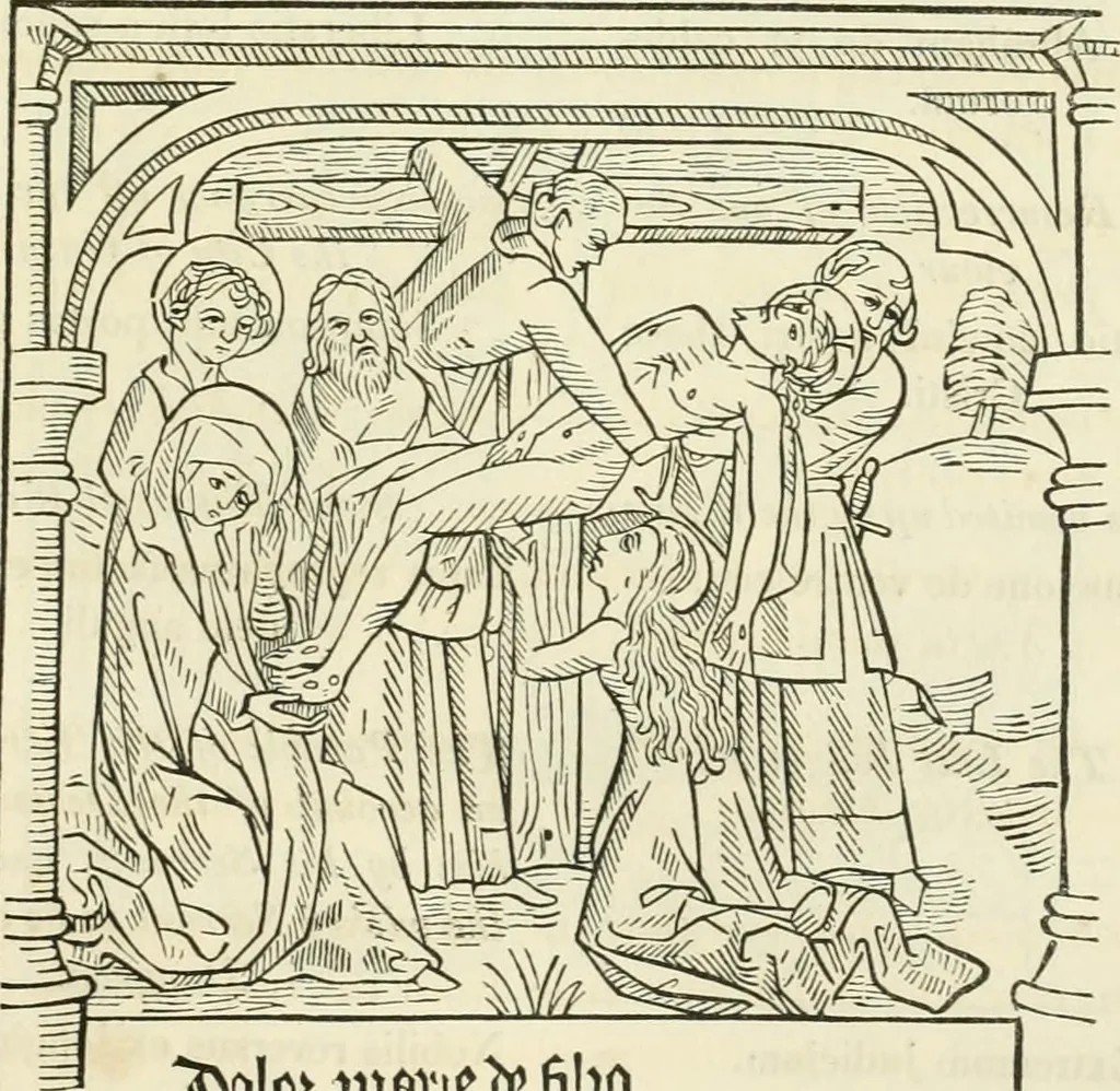 An illustration from An inquiry into the origin and early history of engraving : upon copper and in wood, with an account of engravers and their works, from the invention of chalcography by Maso Finiguerra, to the time of Marc' Antonio Raimondi, 1816, leaf 200