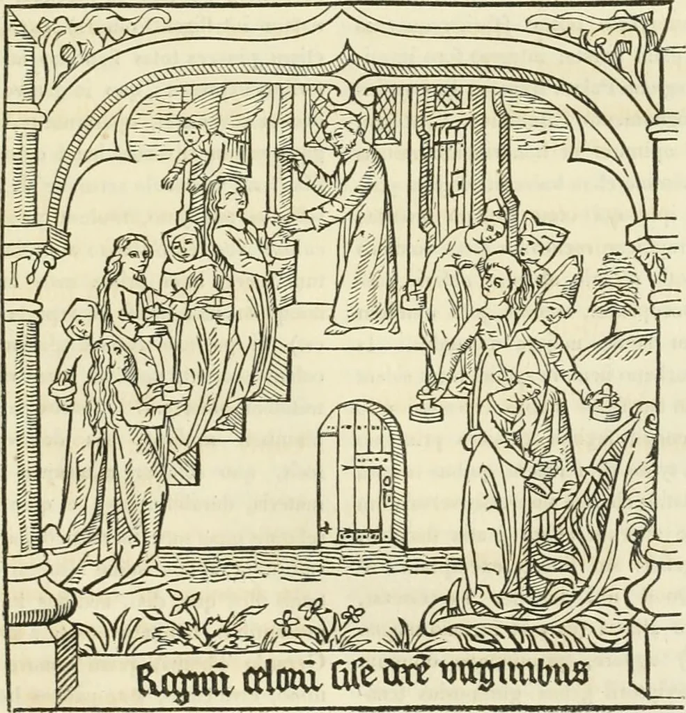 An illustration from An inquiry into the origin and early history of engraving : upon copper and in wood, with an account of engravers and their works, from the invention of chalcography by Maso Finiguerra, to the time of Marc' Antonio Raimondi, 1816, leaf 202