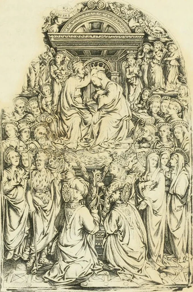 An illustration from An inquiry into the origin and early history of engraving : upon copper and in wood, with an account of engravers and their works, from the invention of chalcography by Maso Finiguerra, to the time of Marc' Antonio Raimondi, 1816, leaf 342