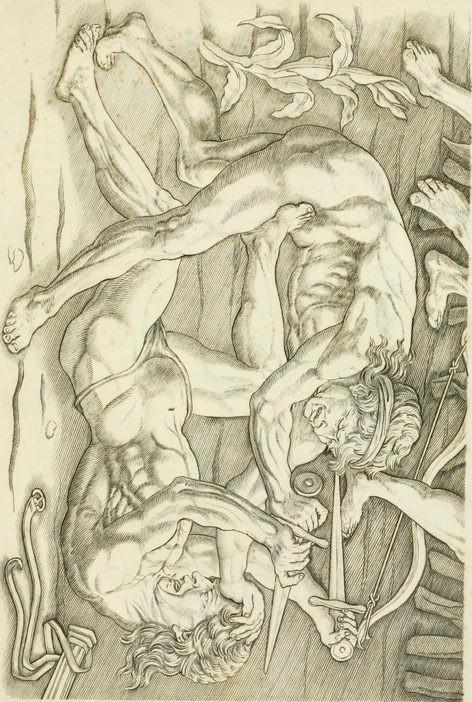 An illustration from An inquiry into the origin and early history of engraving : upon copper and in wood, with an account of engravers and their works, from the invention of chalcography by Maso Finiguerra, to the time of Marc' Antonio Raimondi, 1816, leaf 488