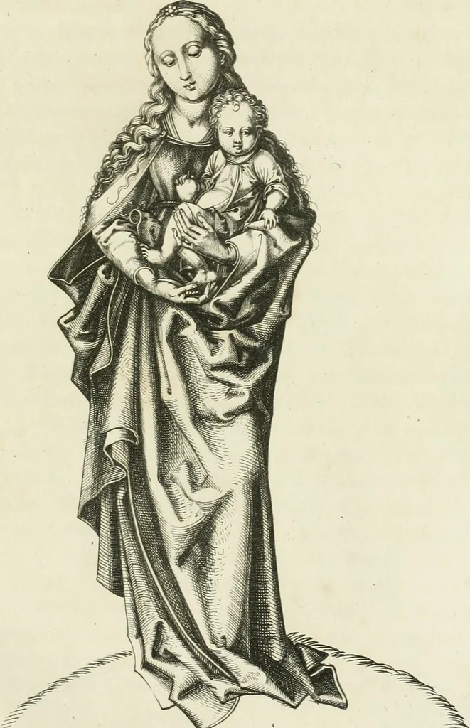 An illustration from An inquiry into the origin and early history of engraving : upon copper and in wood, with an account of engravers and their works, from the invention of chalcography by Maso Finiguerra, to the time of Marc' Antonio Raimondi, 1816, leaf 182