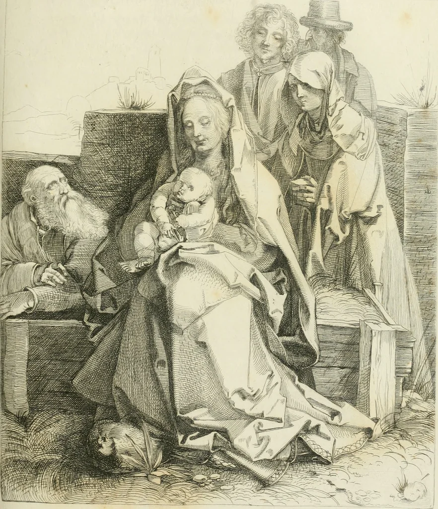 An illustration from An inquiry into the origin and early history of engraving : upon copper and in wood, with an account of engravers and their works, from the invention of chalcography by Maso Finiguerra, to the time of Marc' Antonio Raimondi, 1816, leaf 268