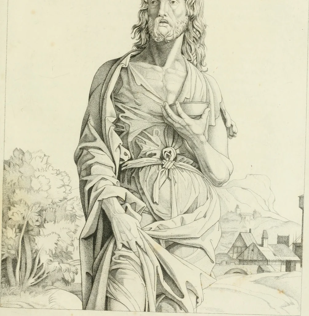 An illustration from An inquiry into the origin and early history of engraving : upon copper and in wood, with an account of engravers and their works, from the invention of chalcography by Maso Finiguerra, to the time of Marc' Antonio Raimondi, 1816, leaf 320