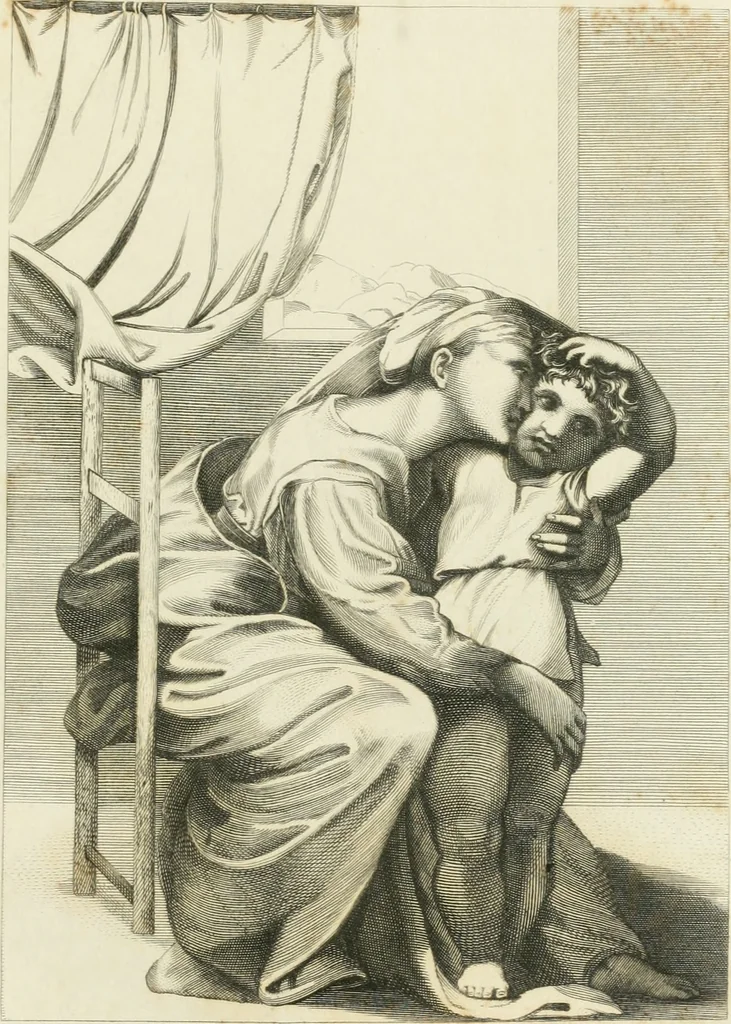 An illustration from An inquiry into the origin and early history of engraving : upon copper and in wood, with an account of engravers and their works, from the invention of chalcography by Maso Finiguerra, to the time of Marc' Antonio Raimondi, 1816, leaf 360
