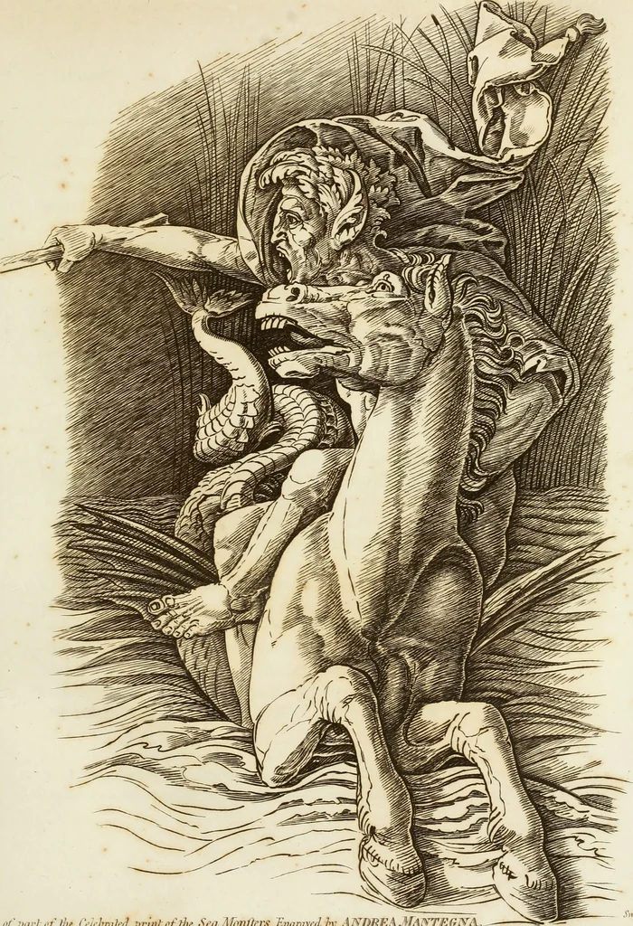 An illustration from An inquiry into the origin and early history of engraving : upon copper and in wood, with an account of engravers and their works, from the invention of chalcography by Maso Finiguerra, to the time of Marc' Antonio Raimondi, 1816, leaf 42