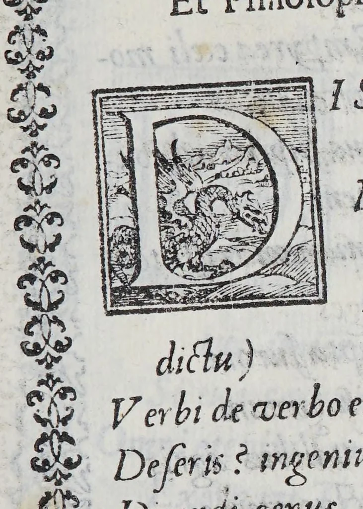 An illustration from In Rev. admodum D. Marcellum Tolosam Congreg. clericorum regularium theologum, & concionatorem praestantissimum diuersorum scriptorum Veronensium elogia. : Ad illustriss. & Reuerendiss. D. D. Augustinum Valerium S. R.E. Card. Ampliss. & Veronae episcopum., 1591, leaf 21