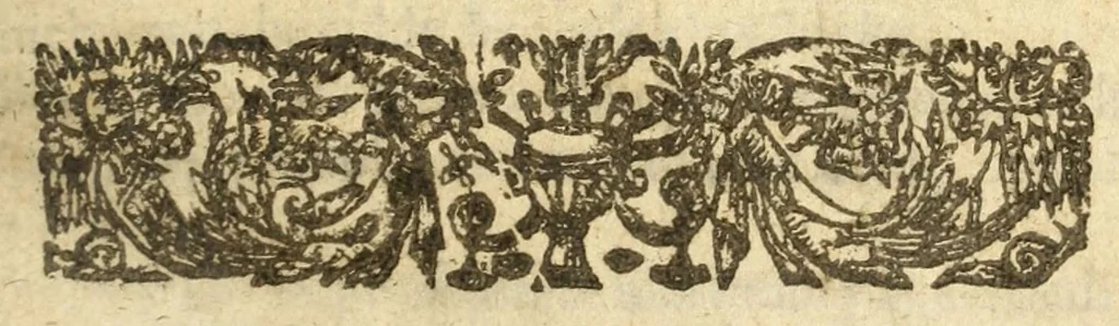 An illustration from The insatiate countesse : a tragedie, acted at White-Fryers, 1631, leaf 7