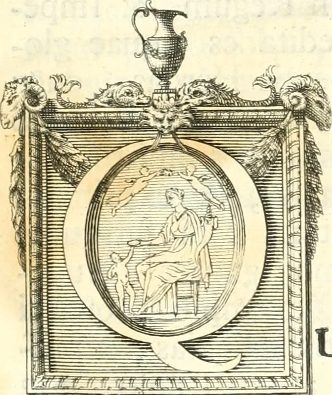 An illustration from Inscriptiones antiqvae in Etrvriae vrbibvs exstantes, 1727, leaf 10