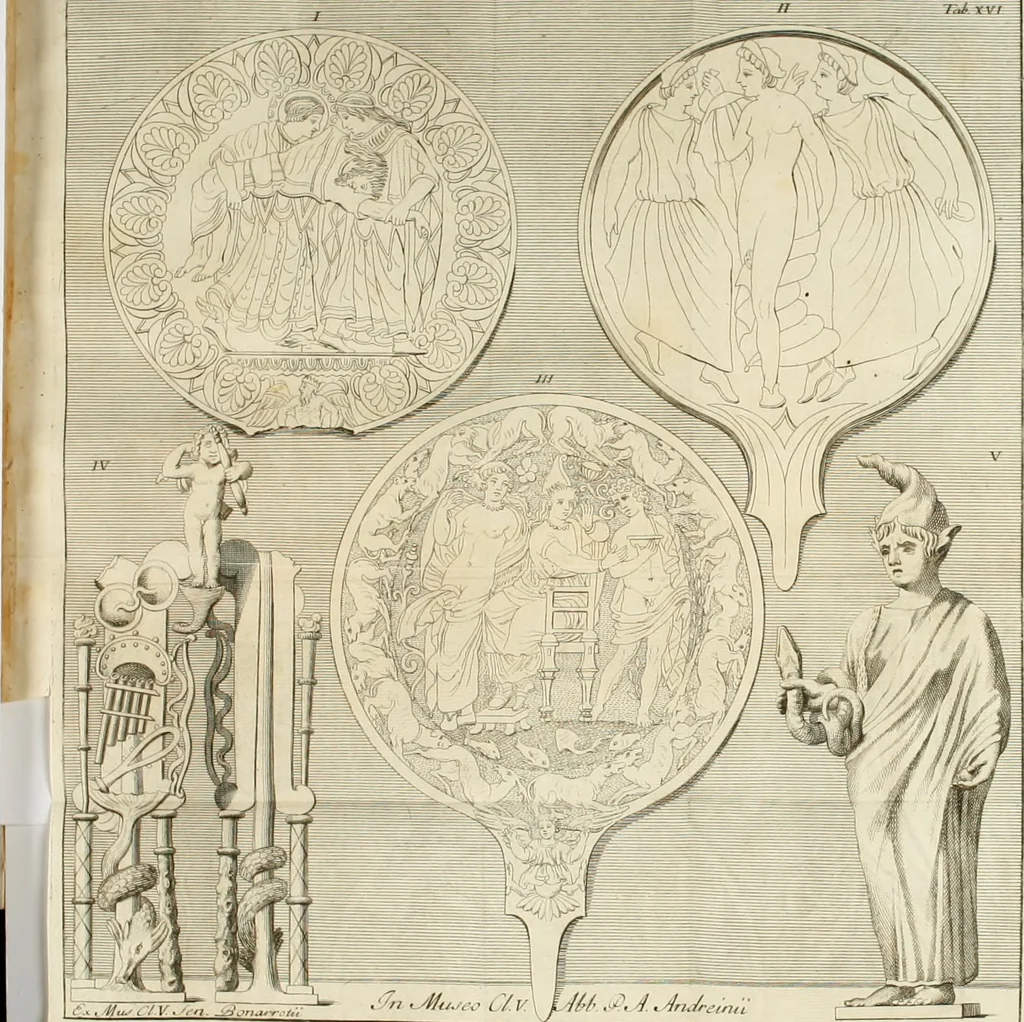 An illustration from Inscriptiones antiqvae in Etrvriae vrbibvs exstantes, 1727, leaf 123