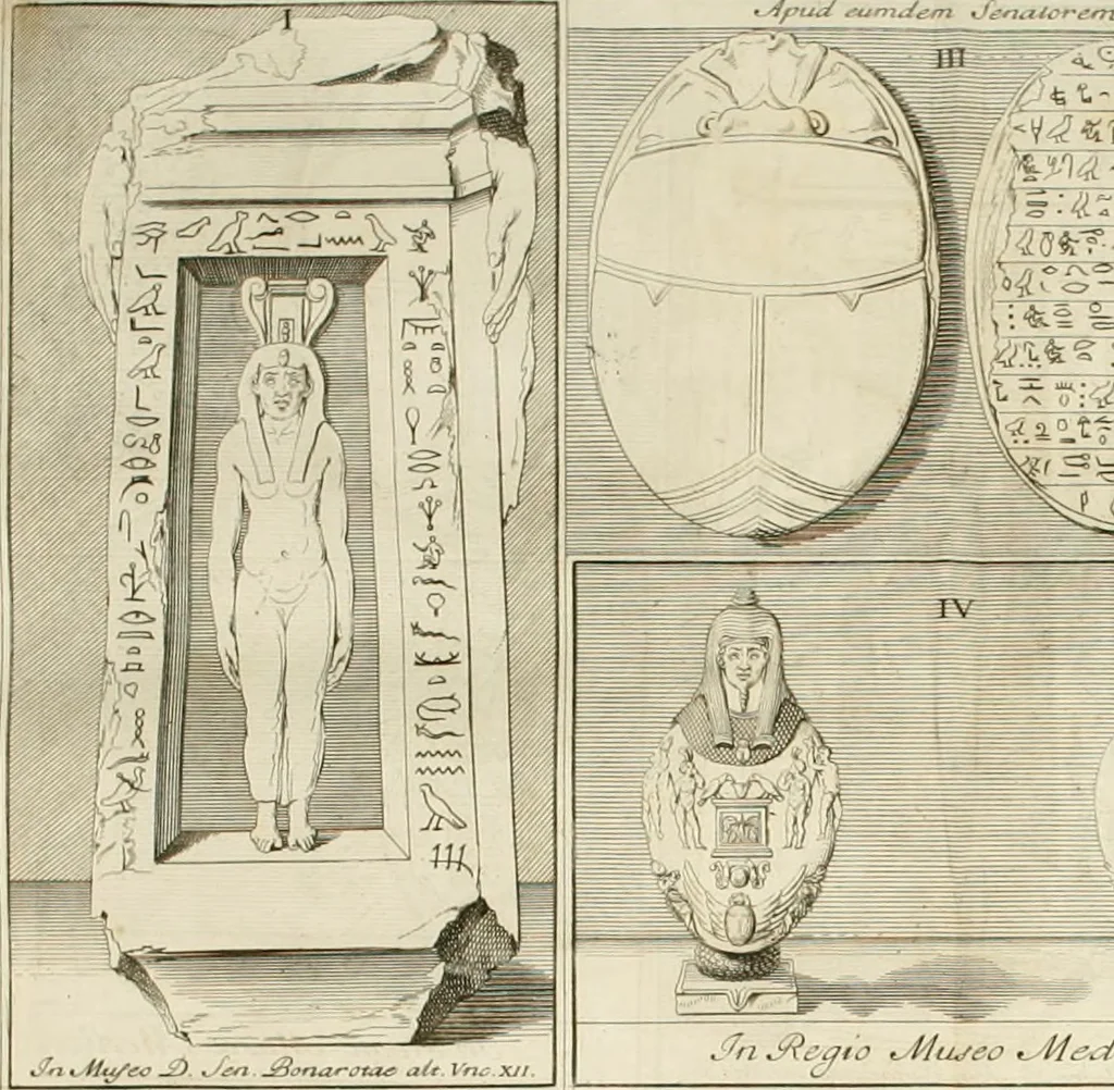 An illustration from Inscriptiones antiqvae in Etrvriae vrbibvs exstantes, 1727, leaf 125