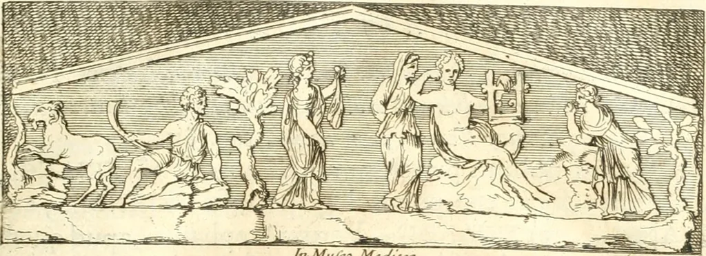 An illustration from Inscriptiones antiqvae in Etrvriae vrbibvs exstantes, 1727, leaf 134