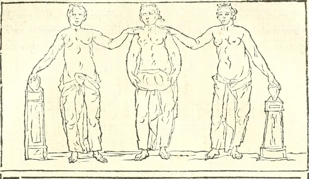 An illustration from Inscriptiones antiqvae in Etrvriae vrbibvs exstantes, 1727, leaf 178